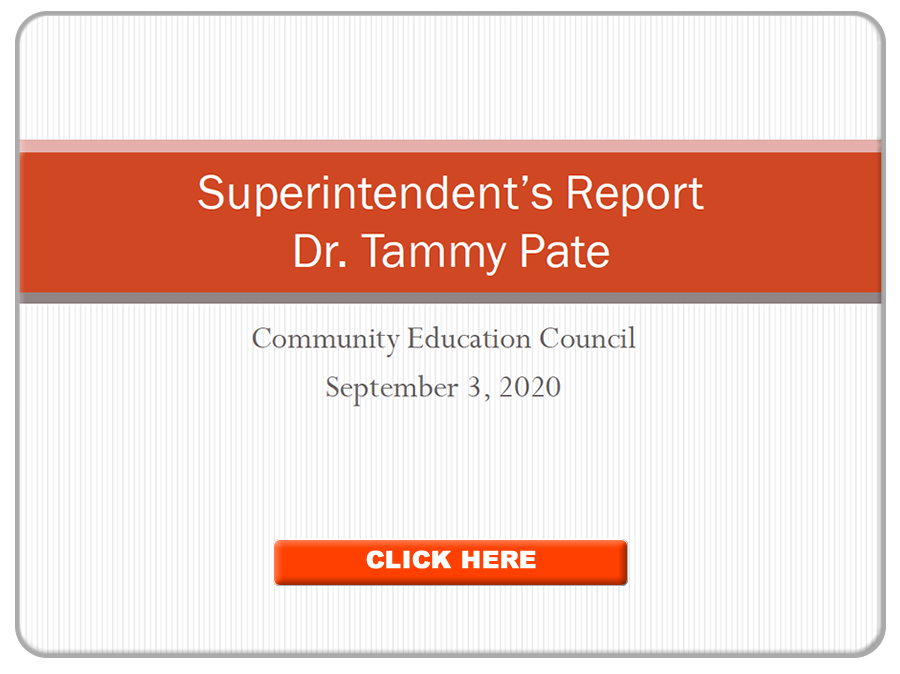 Superintendent's Report